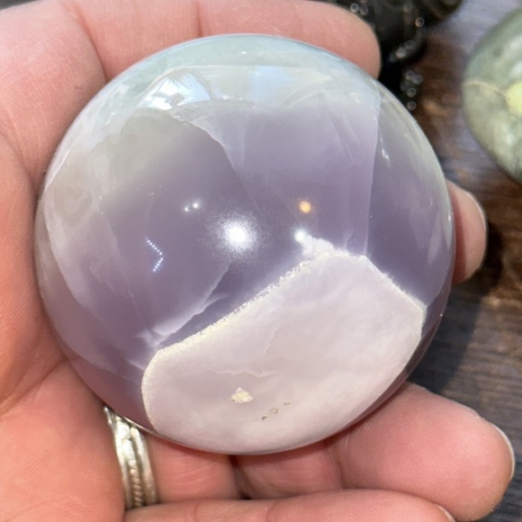 🎄SALE🎄Rainbow Fluorite Crystal Sphere! - Picture 8 of 11